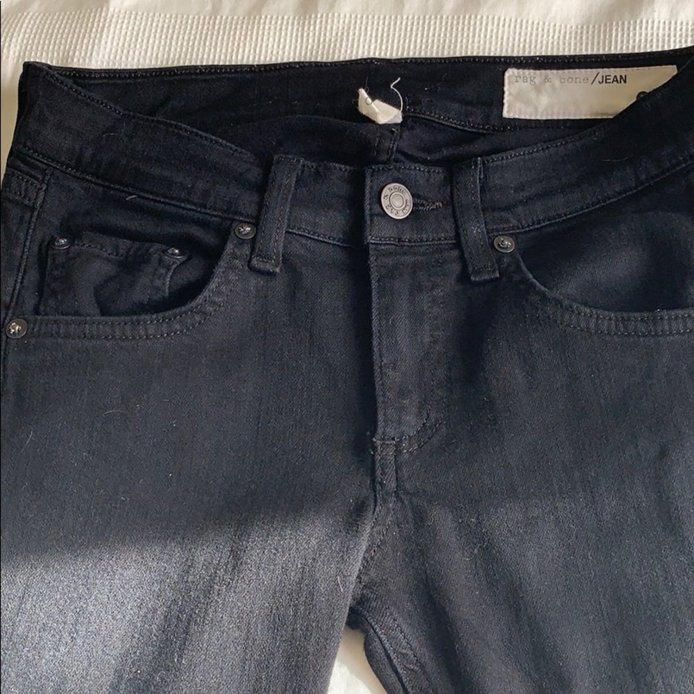 Rag and bone black jeans